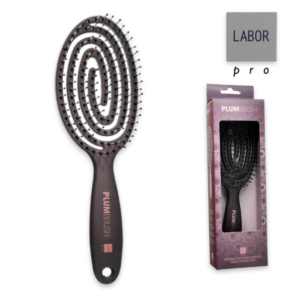 C641 Labor Pro Βούρτσα Ξεμπερδέματος Flex Plum - Image 2