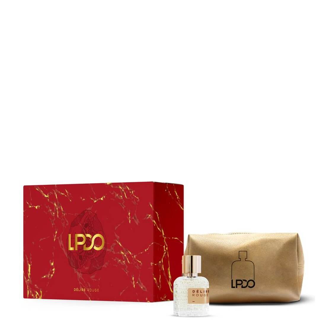LPDO DÉLIRE ROUGE Women Eau de Parfum 30ml + Τσαντάκι