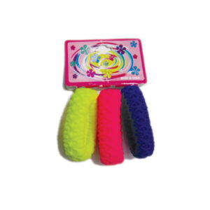 Λαστιχάκια Μαλλιών Σετ Χρωματιστά 3τμχ