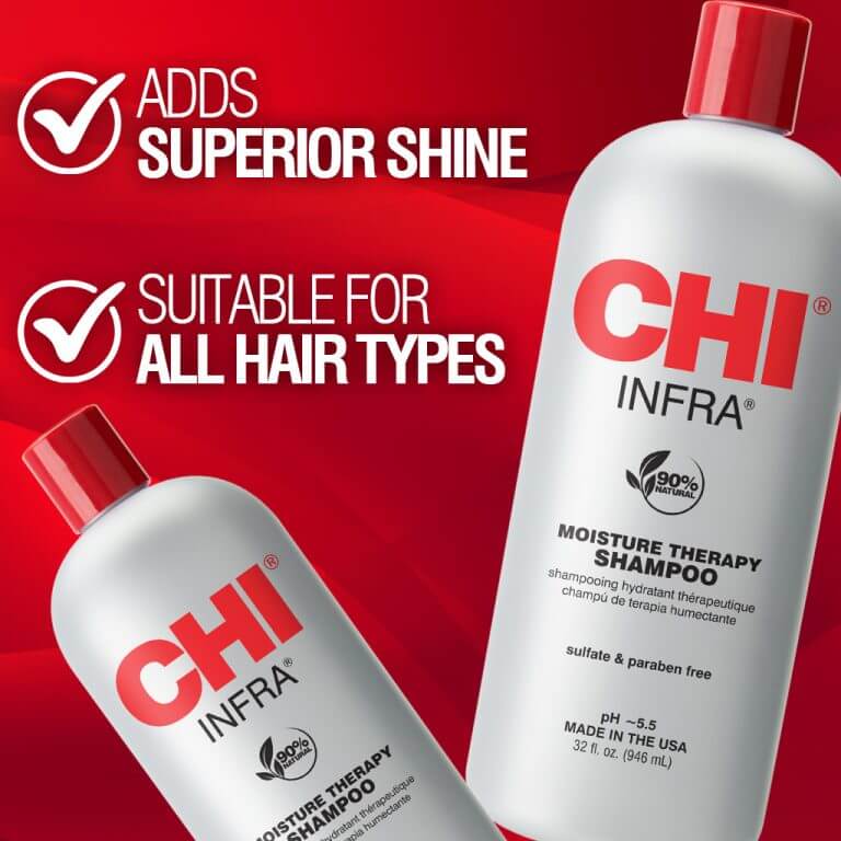 CHI Infra Moisture Therapy Shampoo 355ml - Image 4