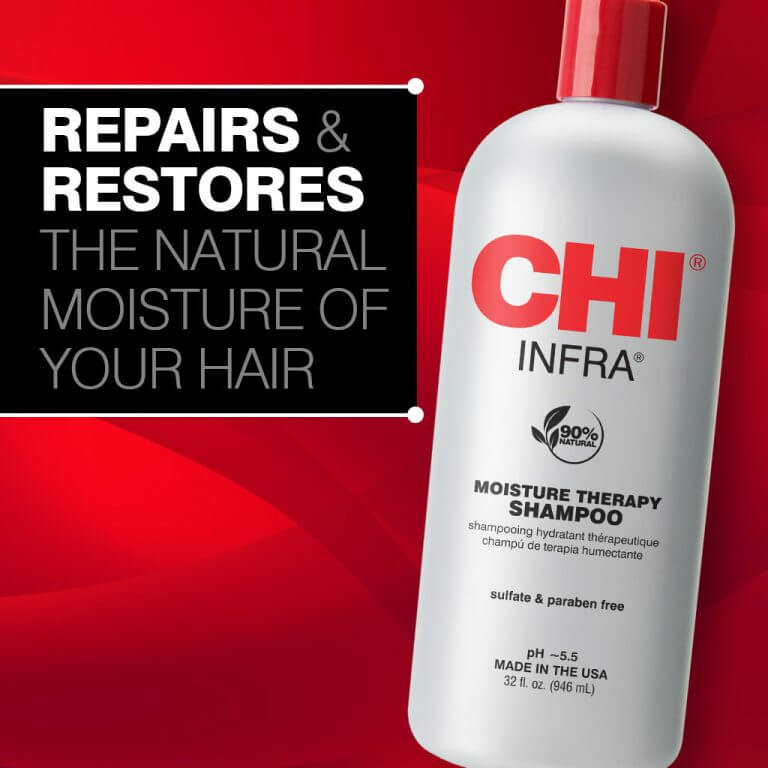 CHI Infra Moisture Therapy Shampoo 946ml - Image 3