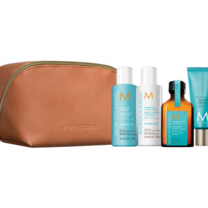 Moroccanoil Hydration Travel Set (Shampoo,Conditioner,Oil Treatment & Hand Cream)