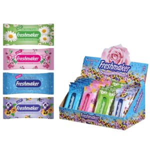 Freshmaker Υγρά Μαντηλάκια 15τεμ Διάφορα Αρώματα Λουλουδιών