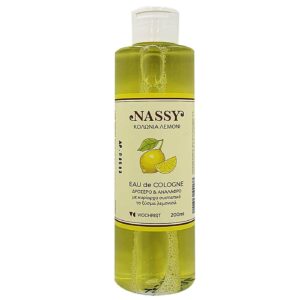NASSY Κολώνια με Άρωμα Λεμόνι 200ml