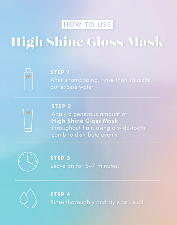 Moroccanoil High Shine Gloss Mask 200ml - Image 5