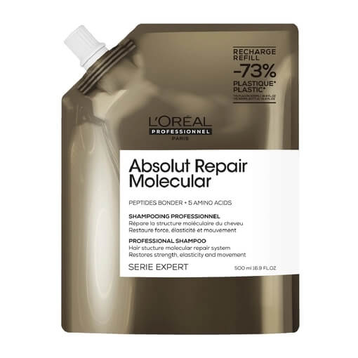 L'Oreal Professionnel Serie Expert Absolut Repair Molecular Shampoo Refill 500ml